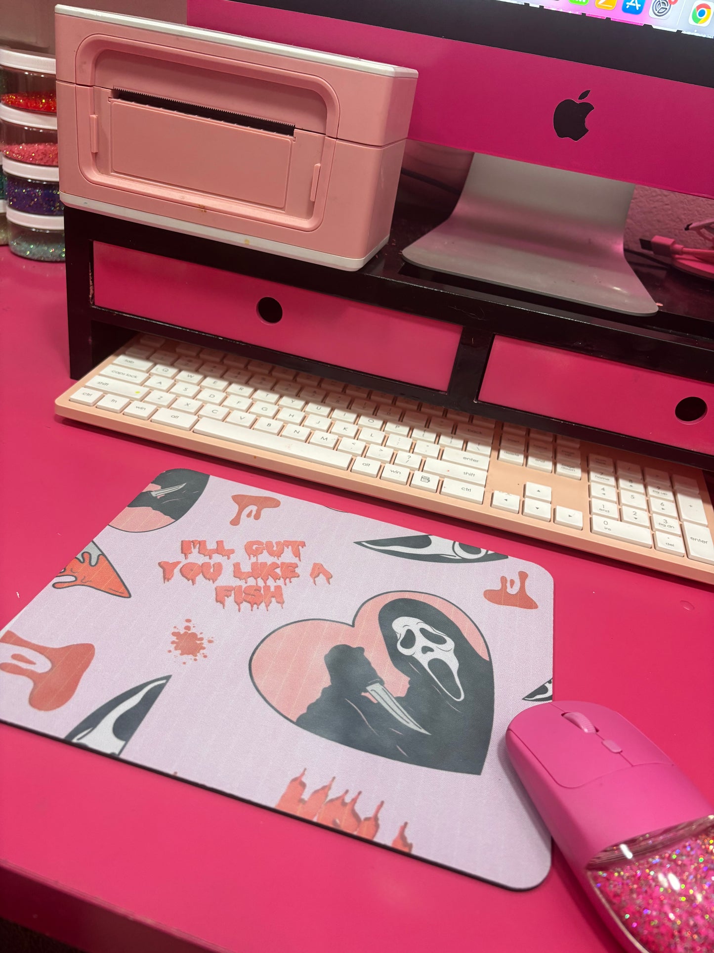 I’ll Gut You like A Fish Mouse Pad (READY TO SHIP)