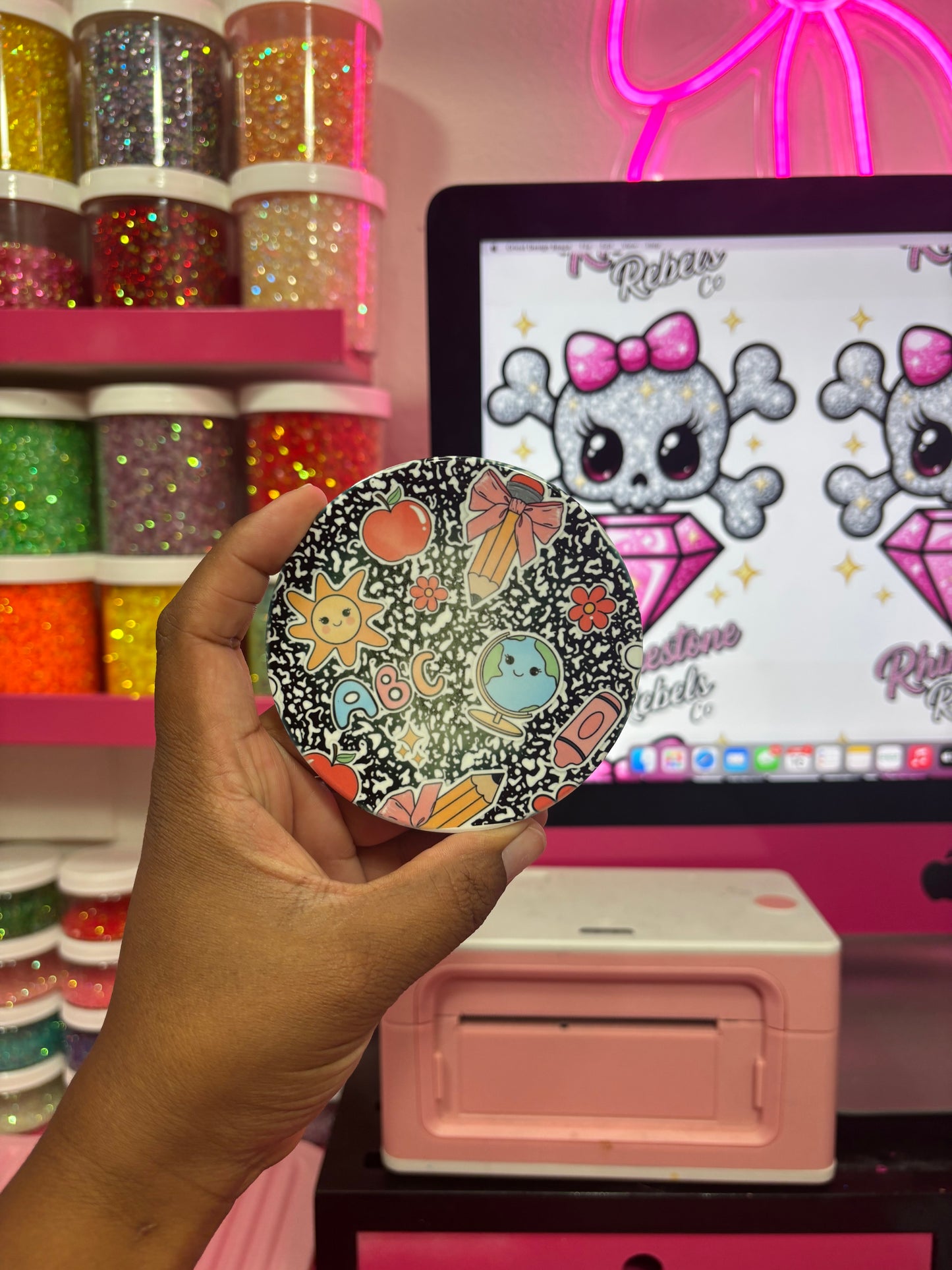 Oopsie Competition Teacher Ceramic Coaster (READY TO SHIP)