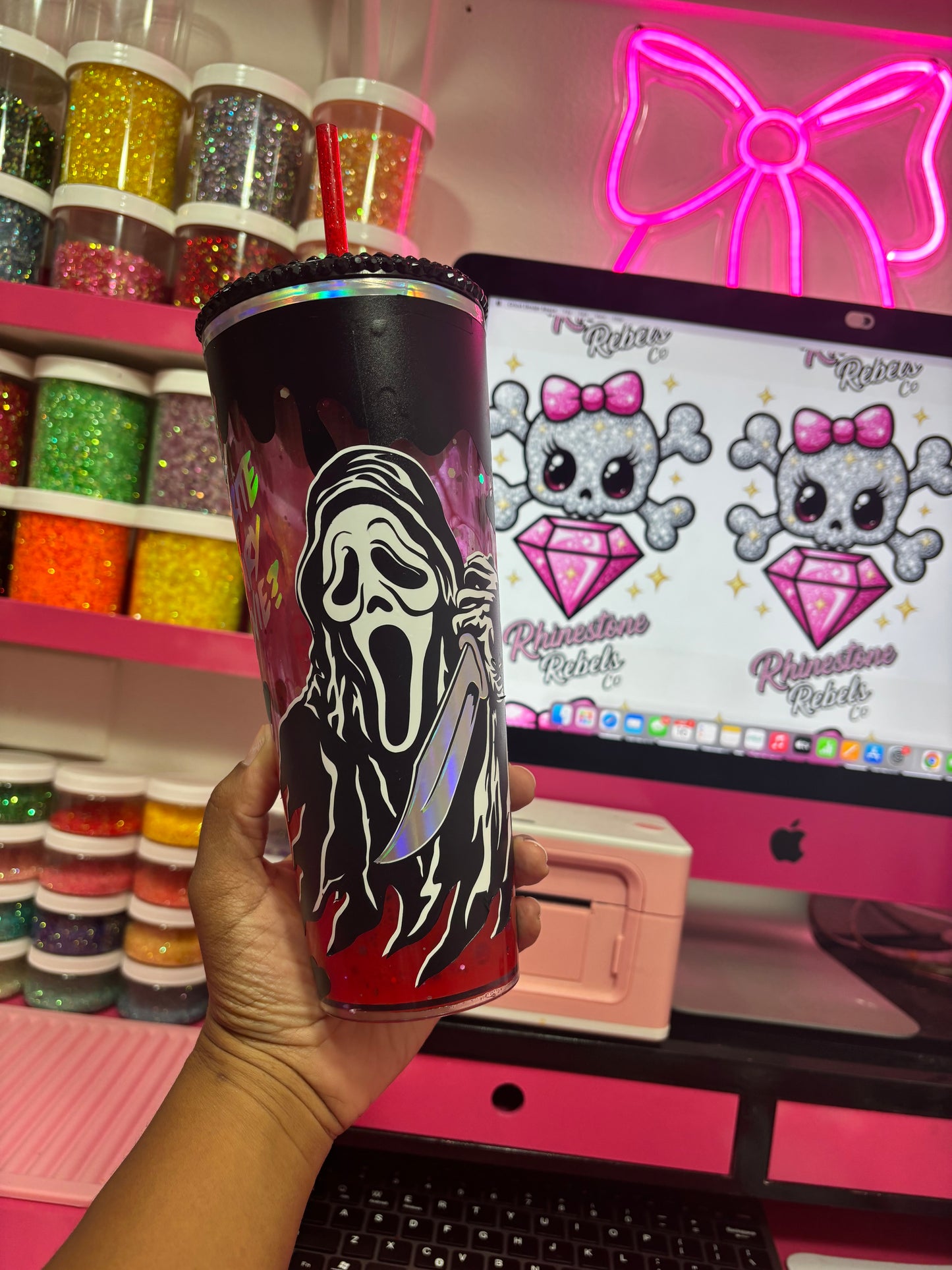 Ghostface Killah Lava Snowglobe 24oz Tumbler ( PREORDER )