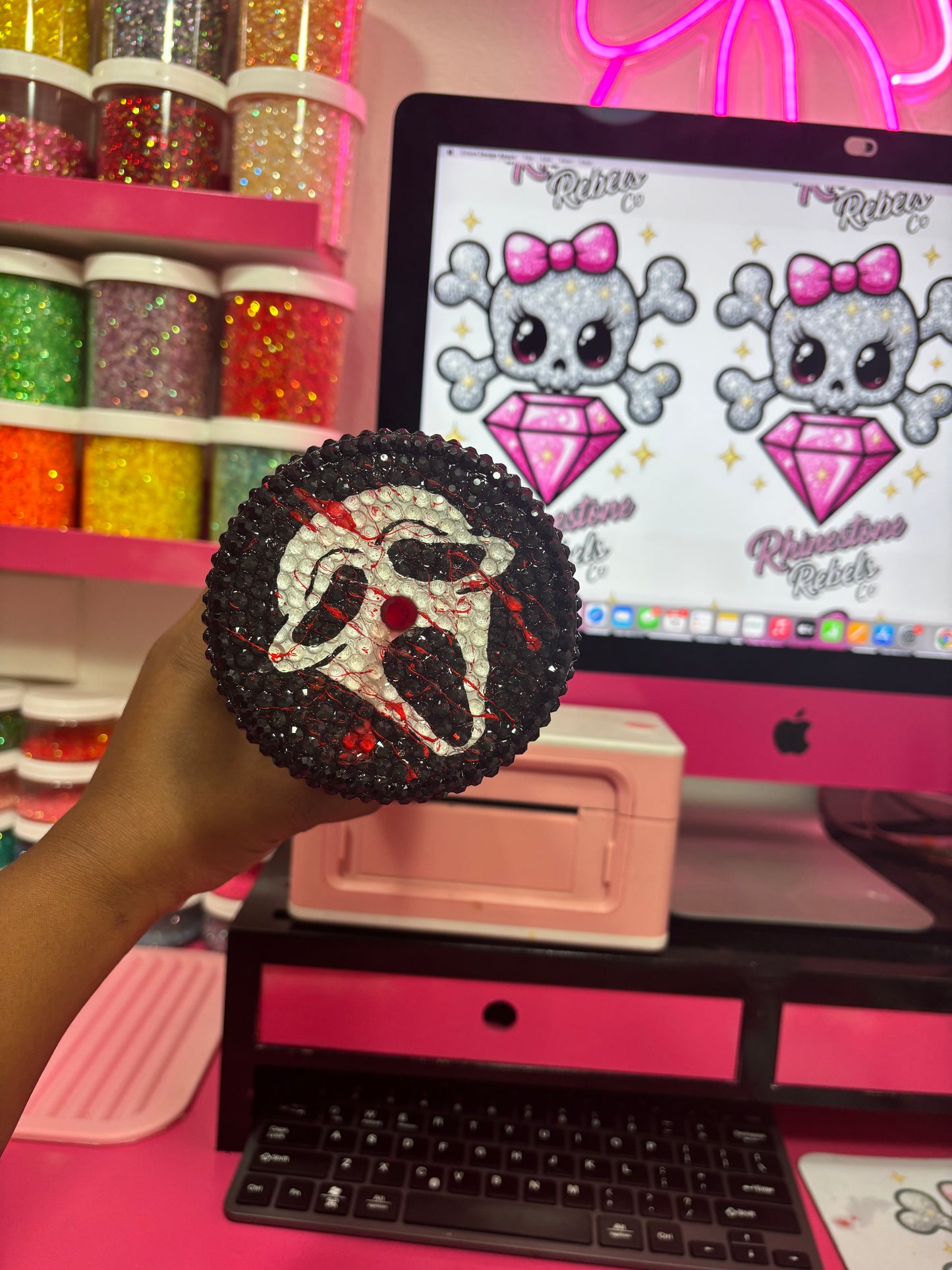 Ghostface Killah Lava Snowglobe 24oz Tumbler ( PREORDER )